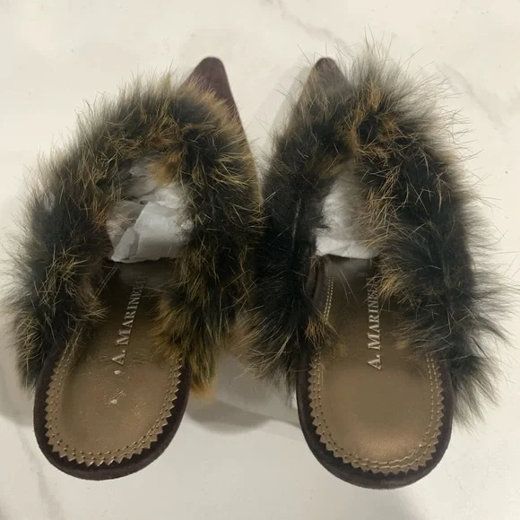 A. Marinelli leather sole brown suede shoes - Picture 7 of 7